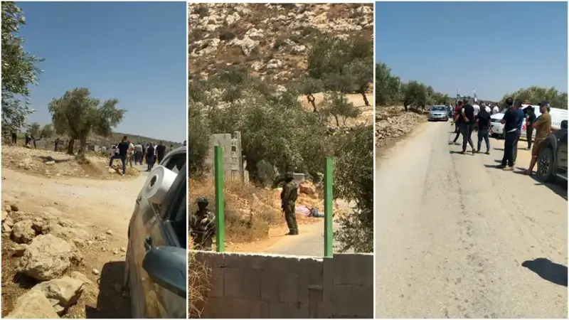 استهداف مجلس بلدي بيت فوريك من جانب المستوطنين