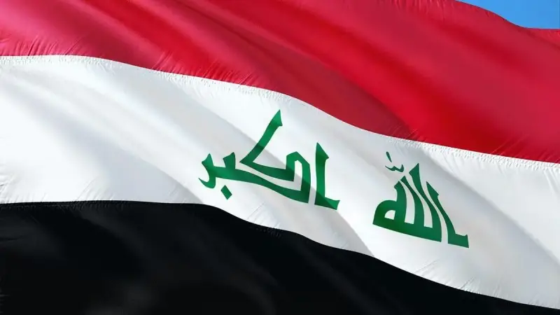 واجهة ملعب البصرة الدولي من الخارج قبيل مباراة القوة الجوية والعين