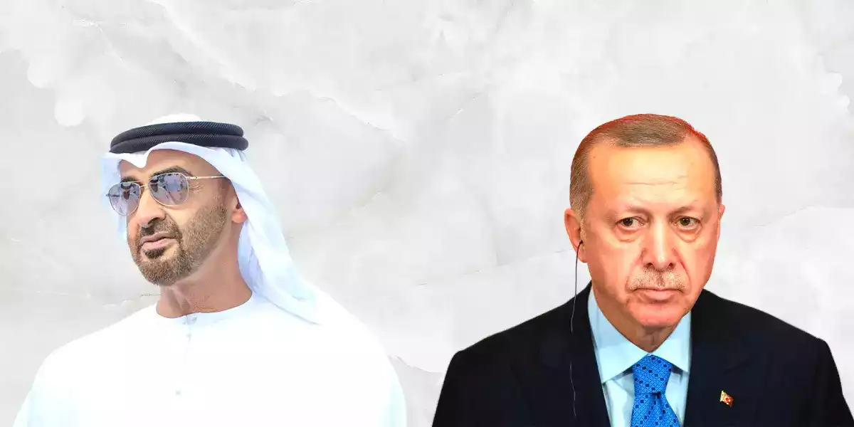 الشيخ محمد بن زايد يهاتف أردوغان