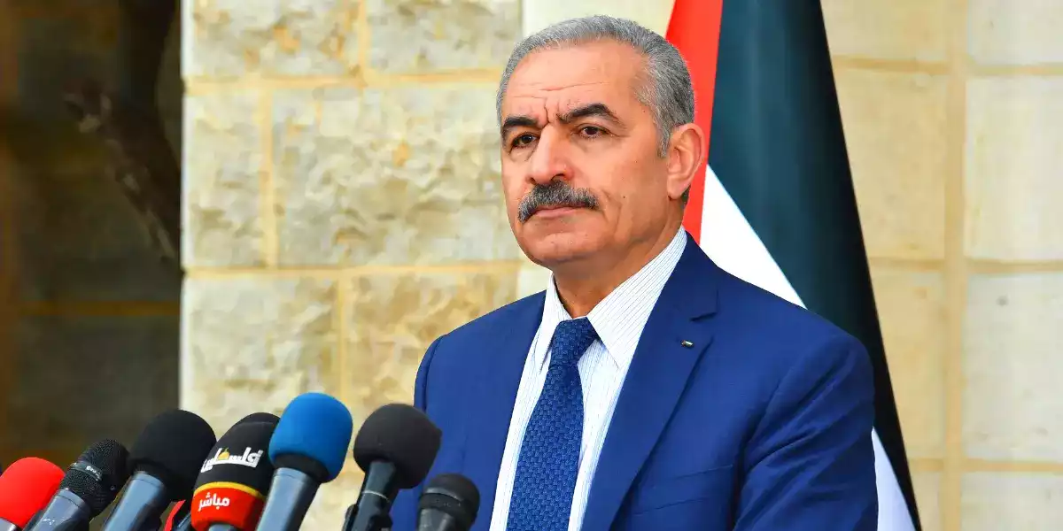رئيس الوزراء الفلسطيني أشتية