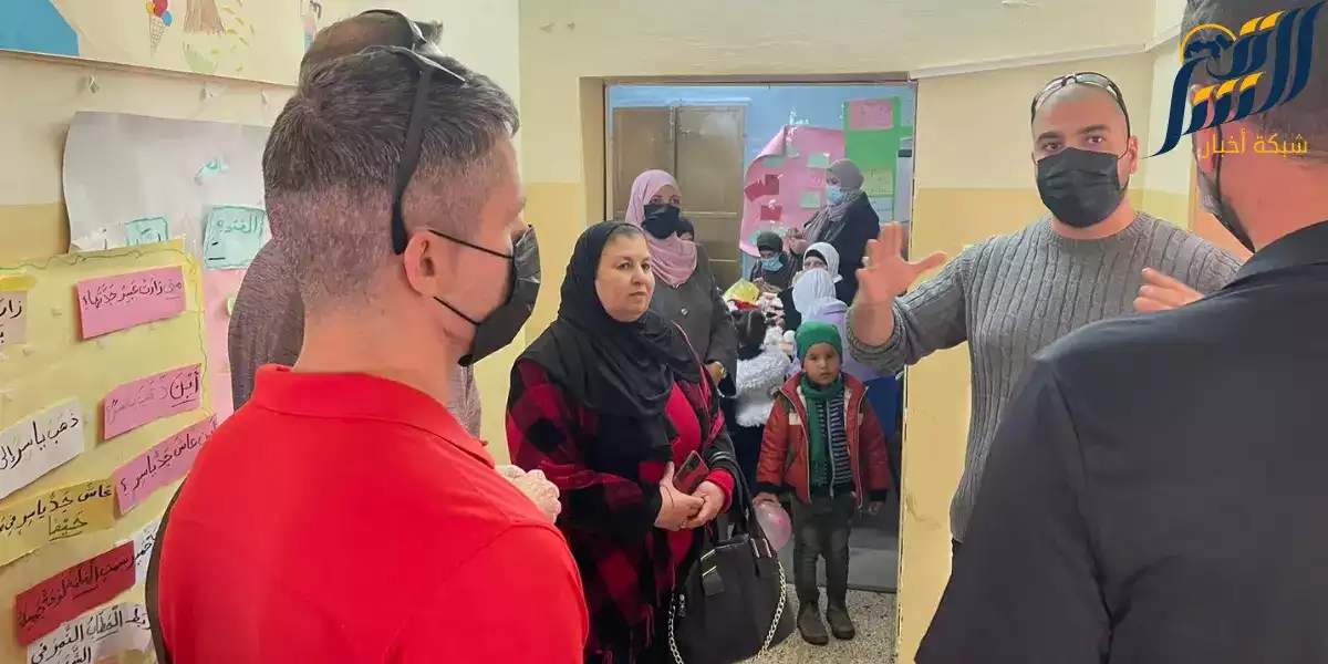 وفد كندي يزور مخيم جنين