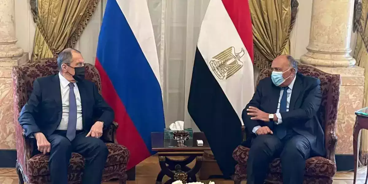 وزير الخارجية المصري والروسي