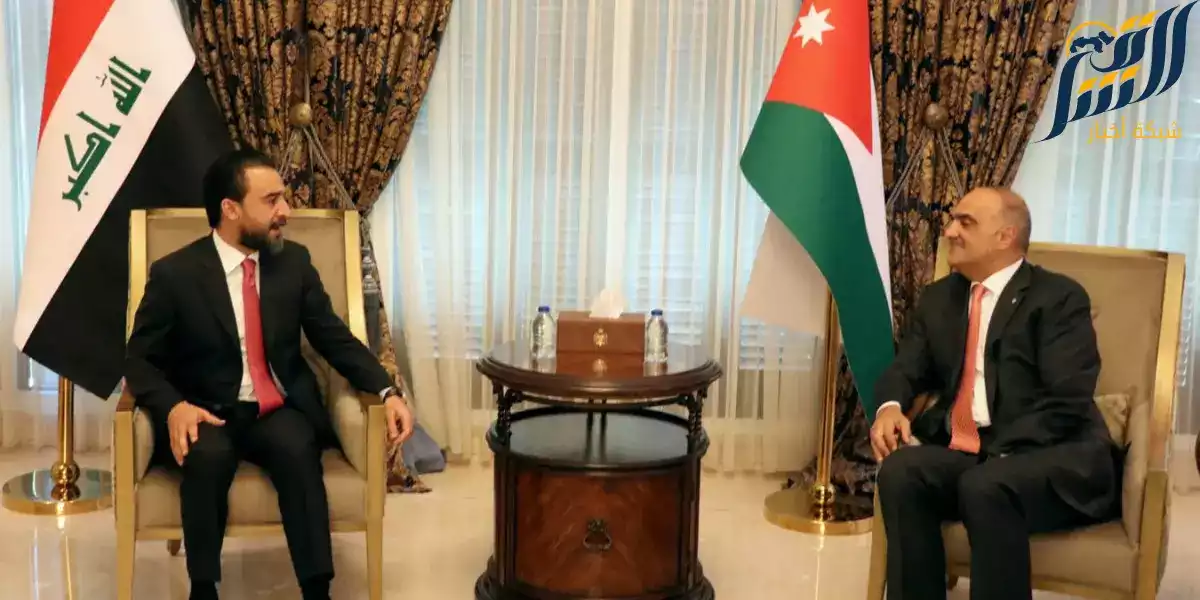 رئيس الوزراء الأردني يلتقي رئيس مجلس النواب العراقي