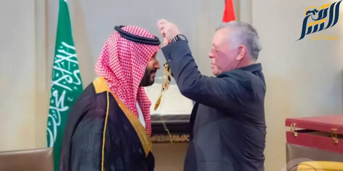 الملك الأردني عبد الله الثاني يمنح محمد بن سلمان أرفع وسام مدني