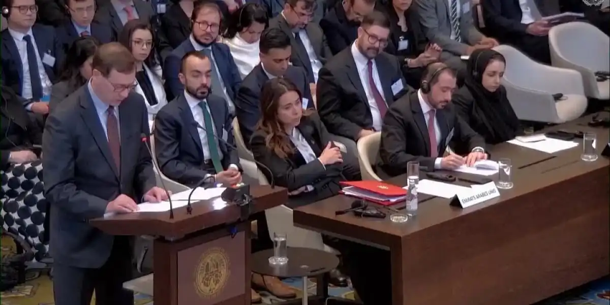 ممثل واشنطن في محكمة العدل الدولية