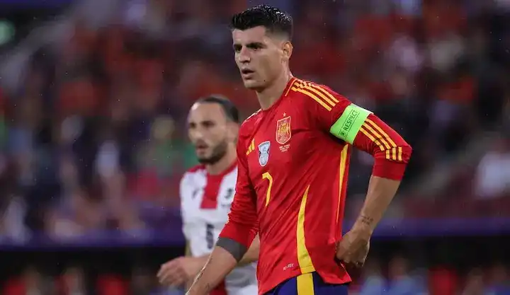 اللاعب الإسباني ألفارو موراتا