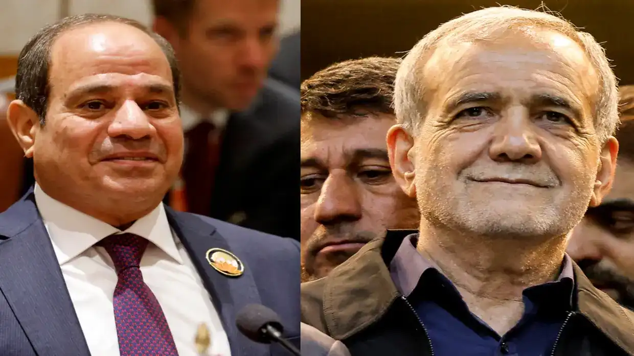 السيسي يهنئ بزشكيان