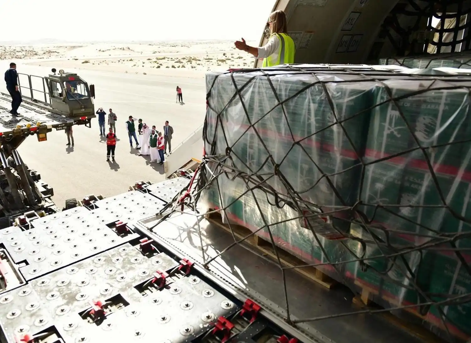 السعودية تدعم غزة