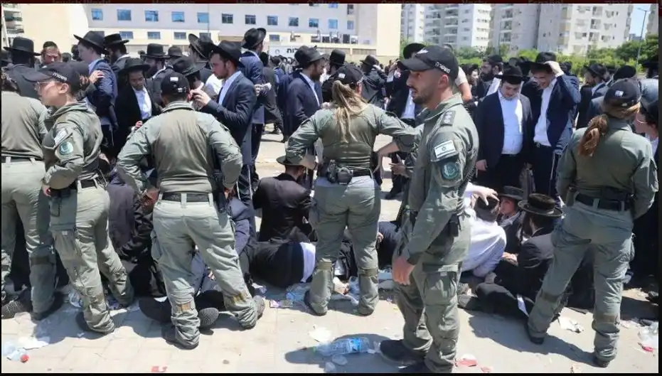 متظاهرو الحريديم