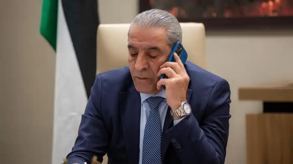 أمين سر اللجنة التنفيذية لمنظمة التحرير الفلسطينية، حسين الشيخ،