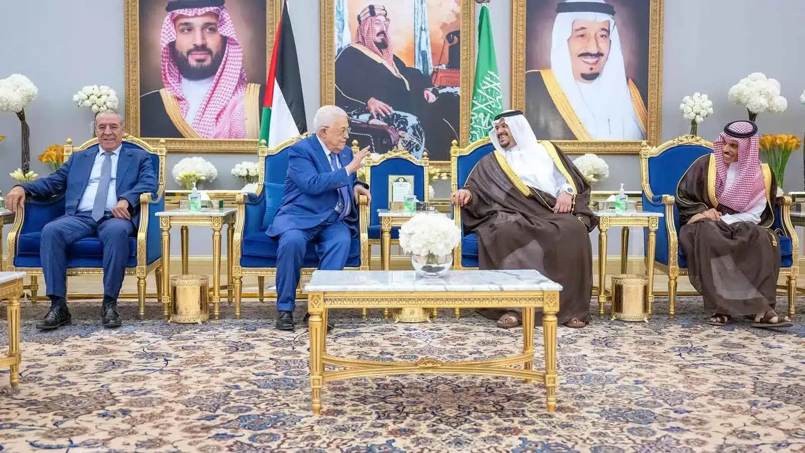 الرئيس الفلسطيني يصل الرياض