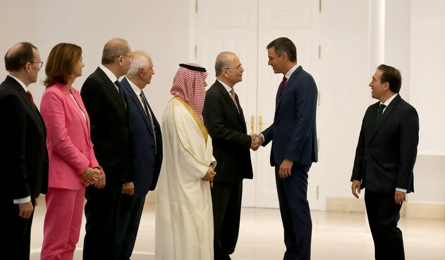 رئيس الوزراء الفلسطيني في مدريد