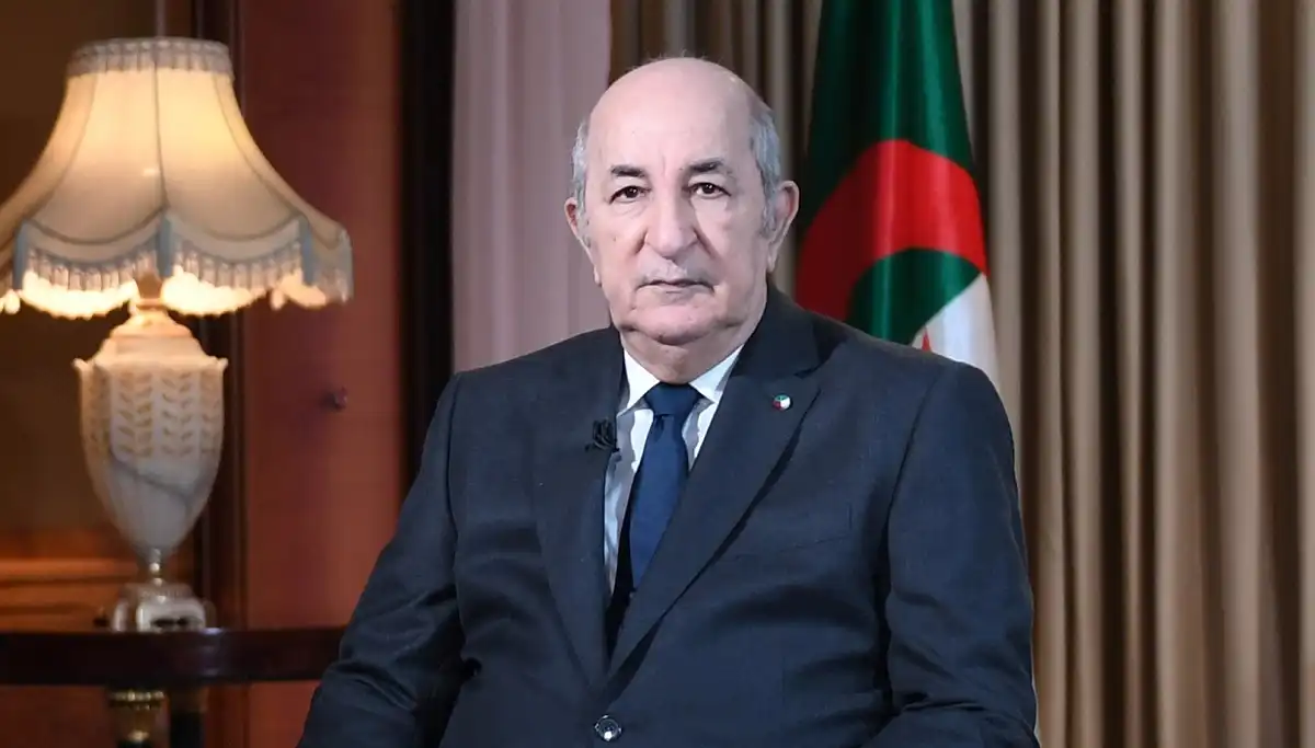 الرئيس الجزائري عبد المجيد تبون