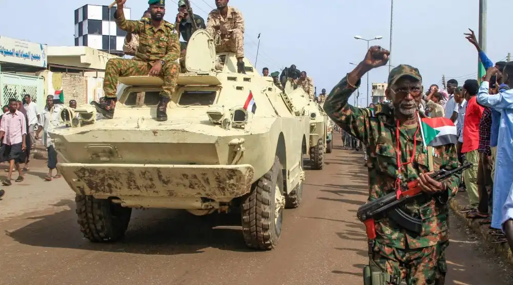 عناصر من الجيش السوداني