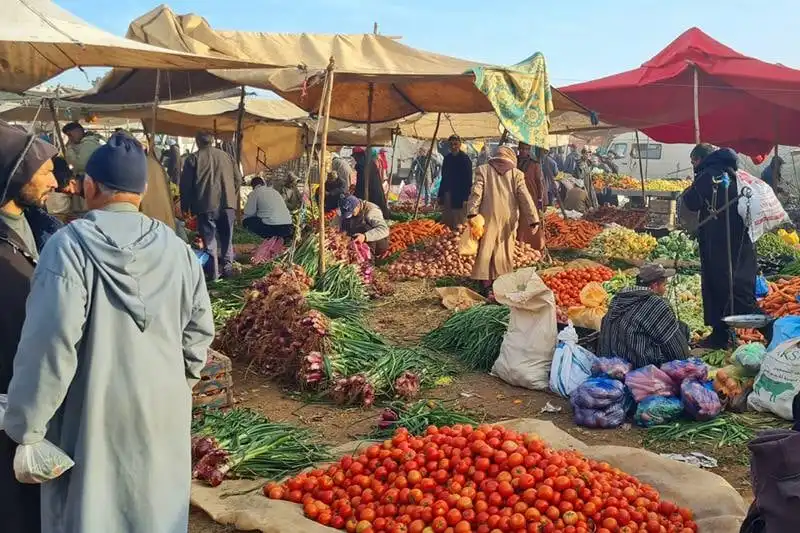 أحد الأسواق المغربية