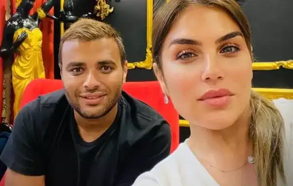 رامي صبري وزوجته