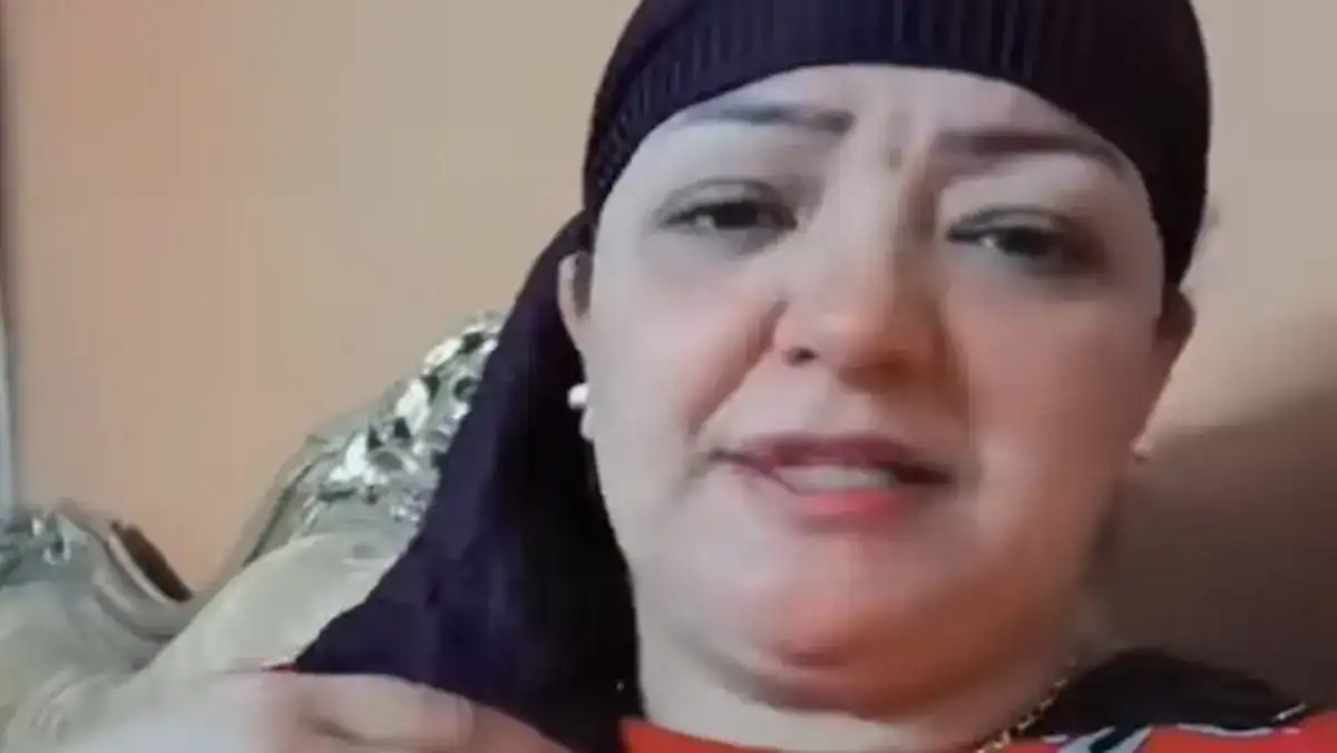 سيدة تتضامن مع سعد الصغير وتبلغ عن جوزها