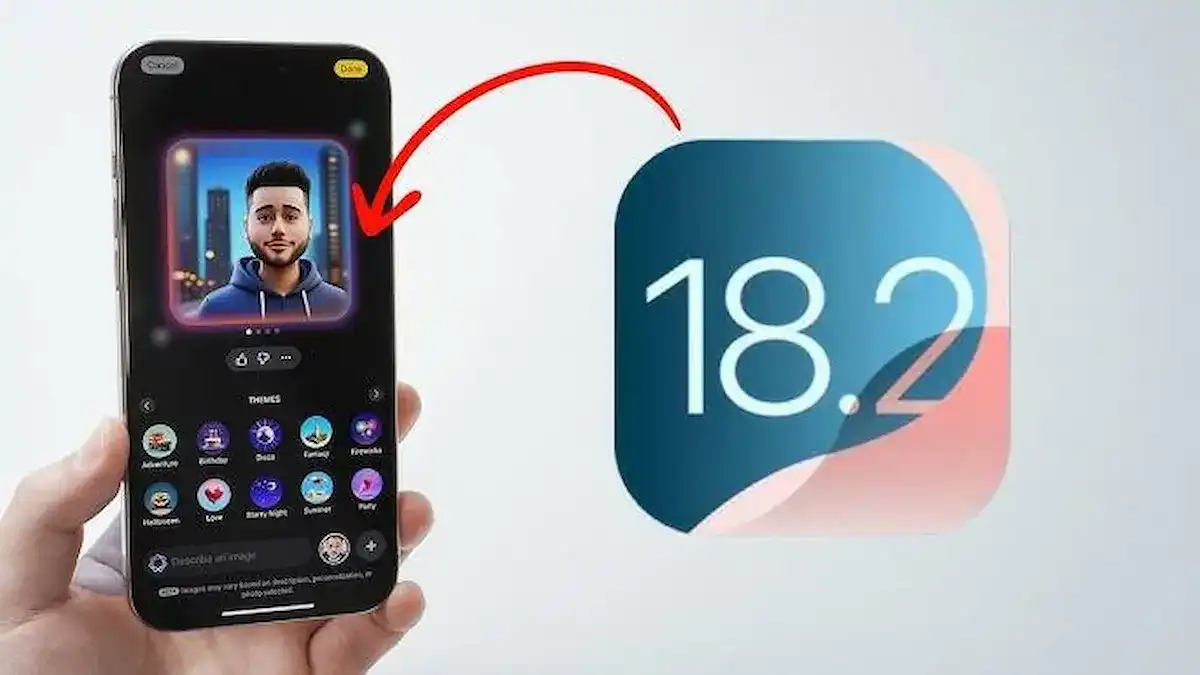 أداة Image Playground في iOS 18.2