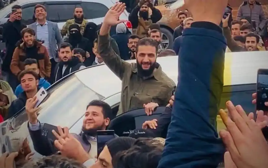 الجولاني في قلعة حلب