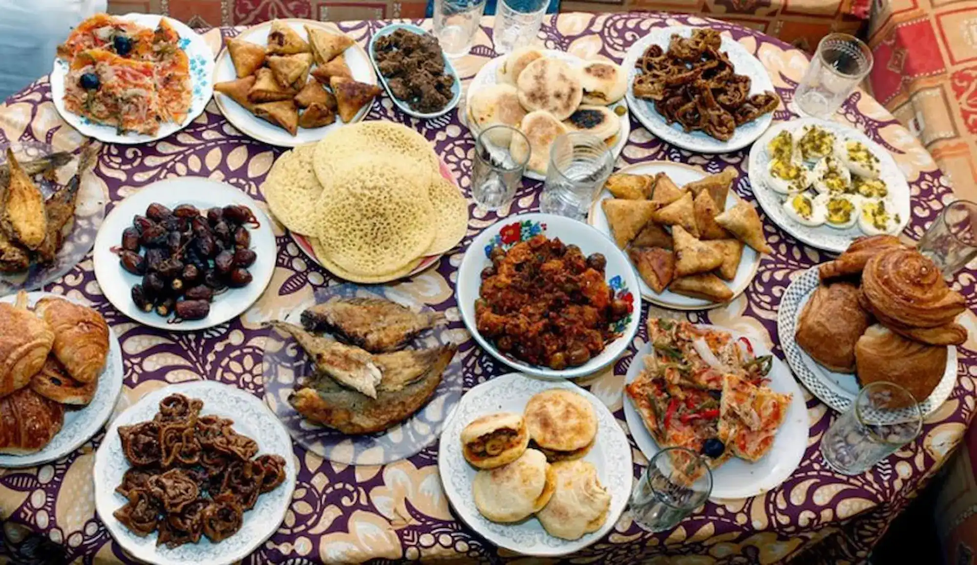 مواعيد الإفطار في الأردن