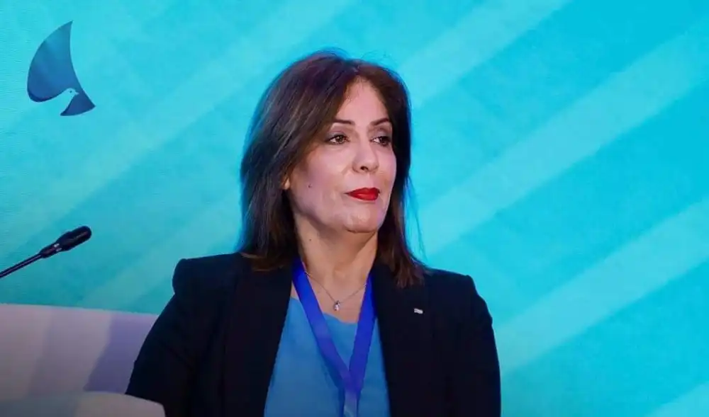 وزيرة شؤون المرأة الفلسطينية منى الخليلي