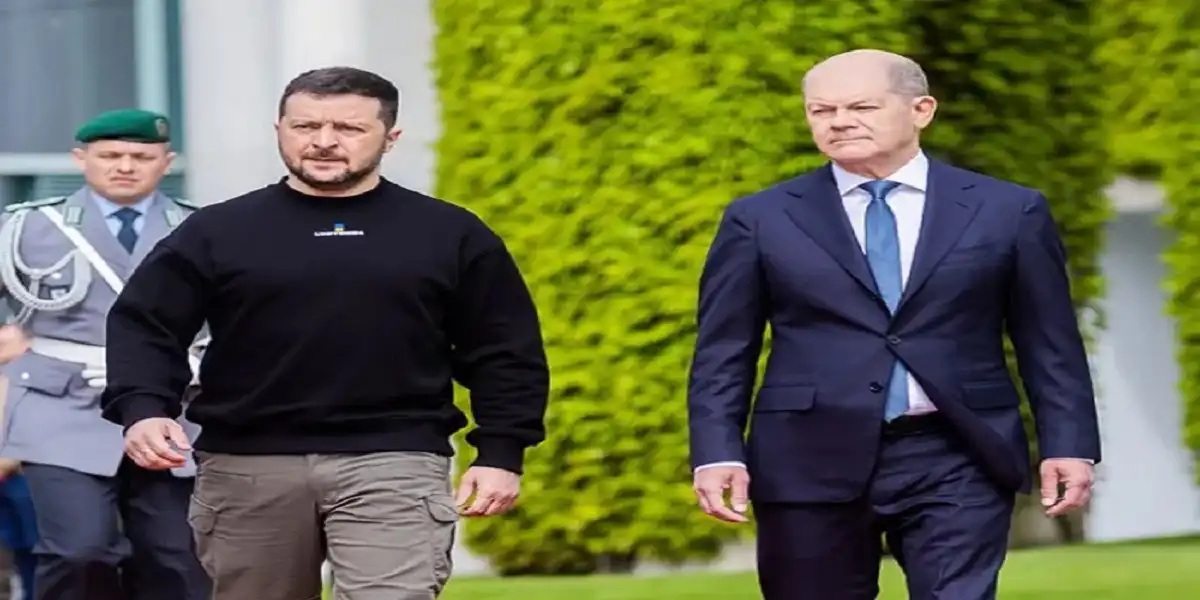 زيلينسكي وشولتس