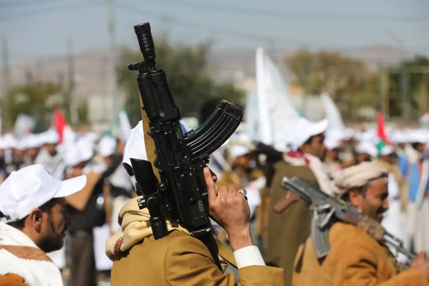 عناصر من جماعة الحوثي