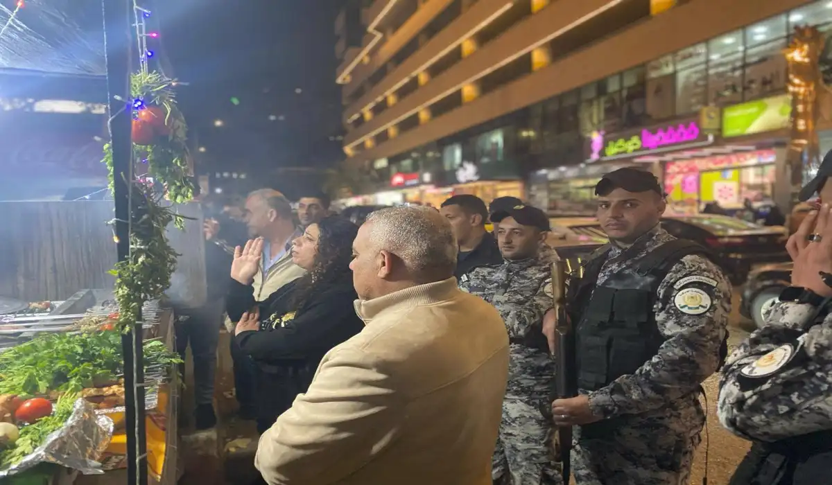 الضابطة الجمركية تتفقد أسواق نابلس