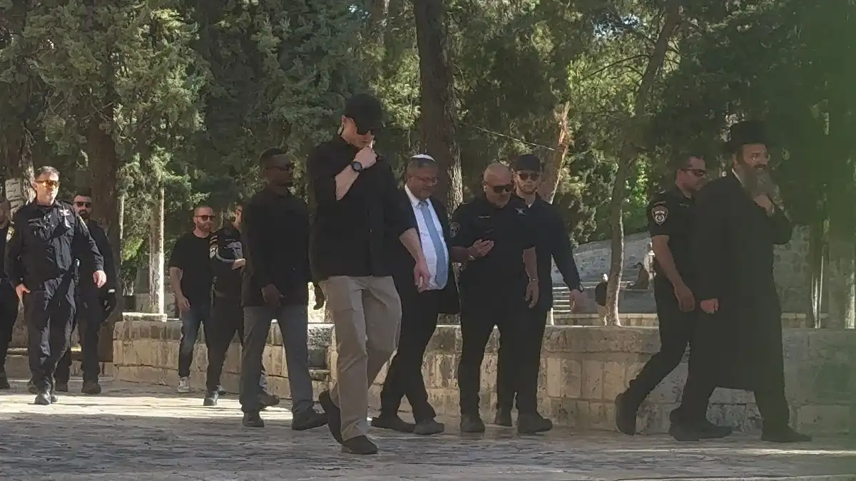 اقتحام بن غفير للمسجد الأقصى