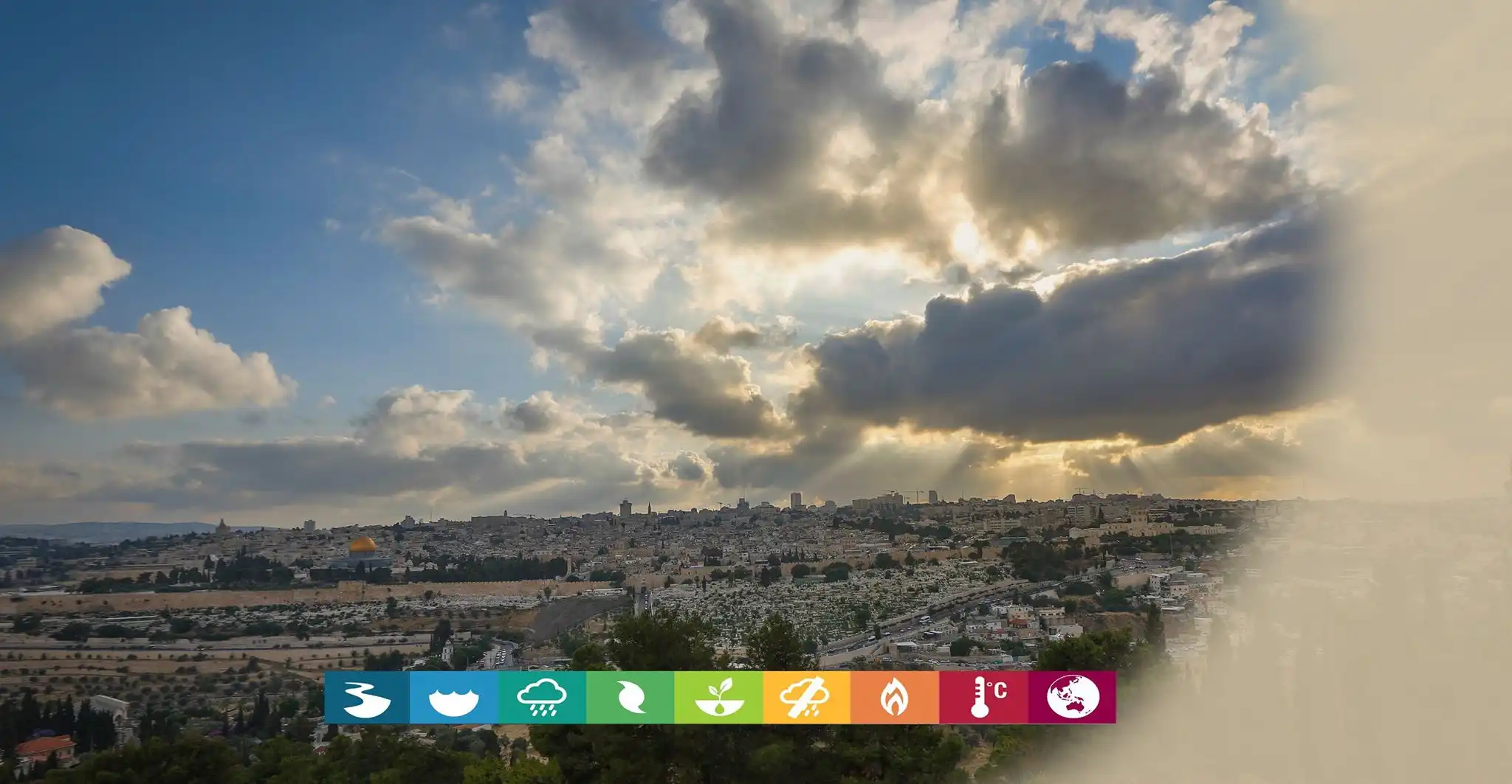 طقس فلسطين اليوم