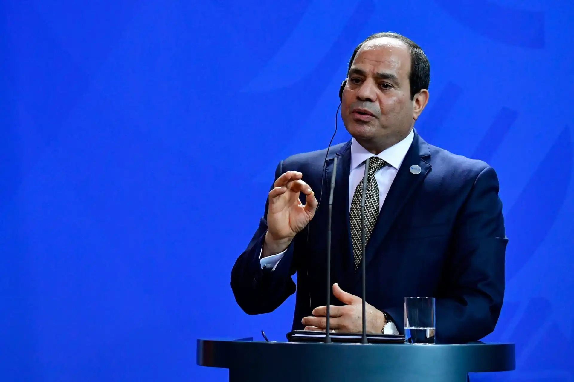 الرئيس المصري عبد الفتاح السيسي