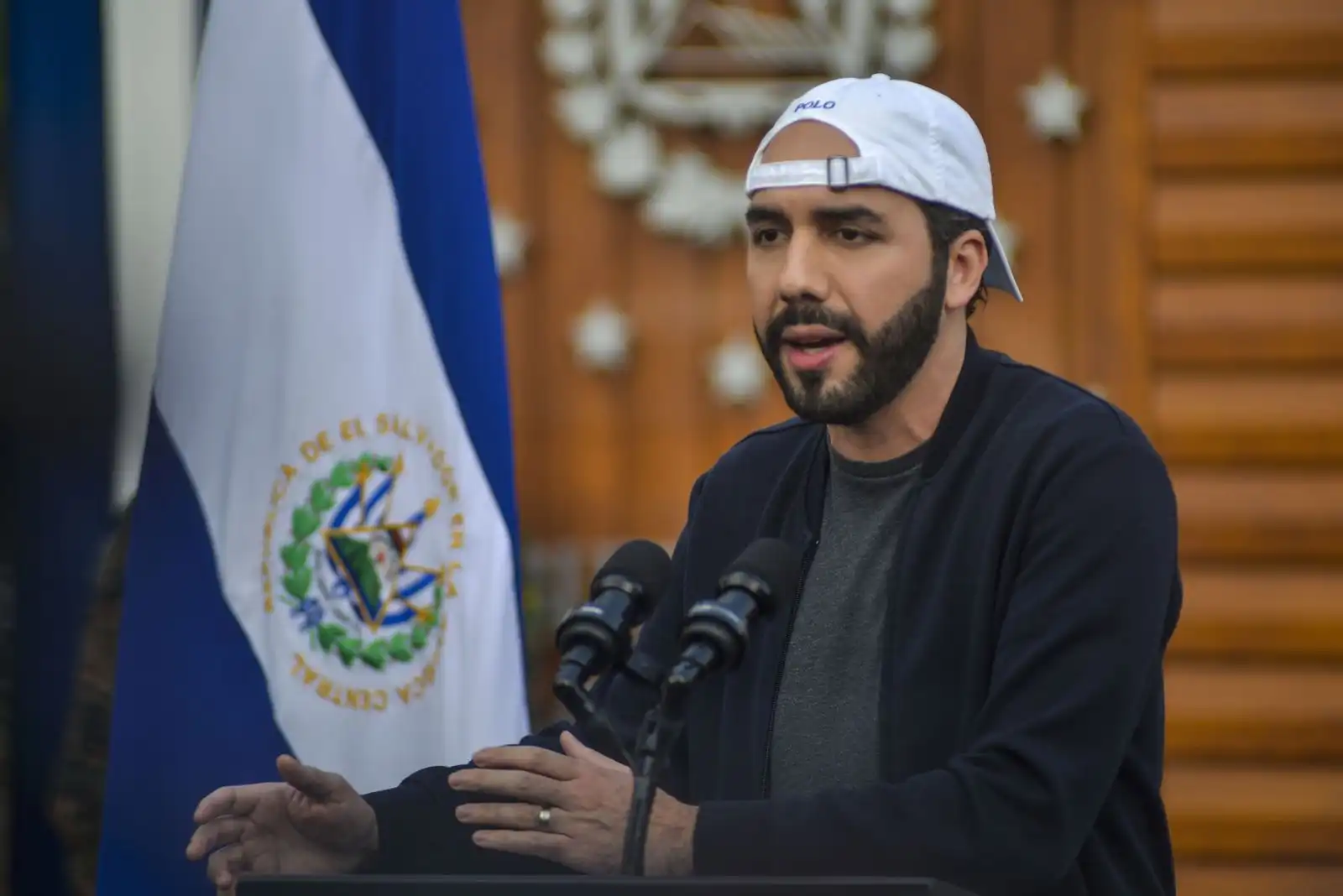 الرئيس السلفادوري نجيب بوكيلي