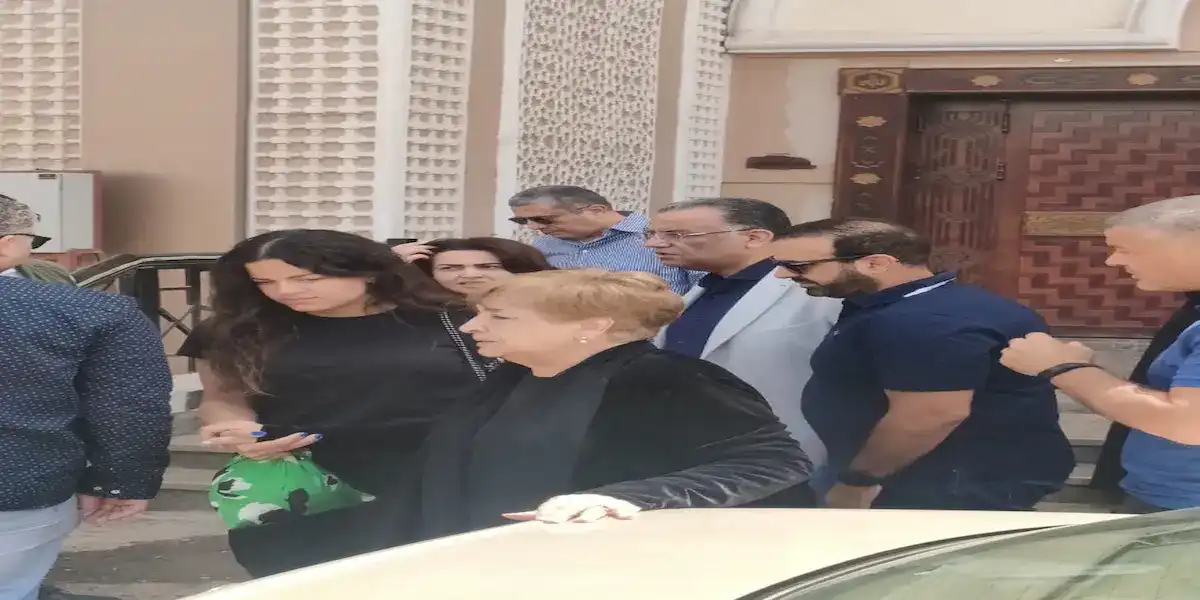 جنازة زوج "سناء منصور"