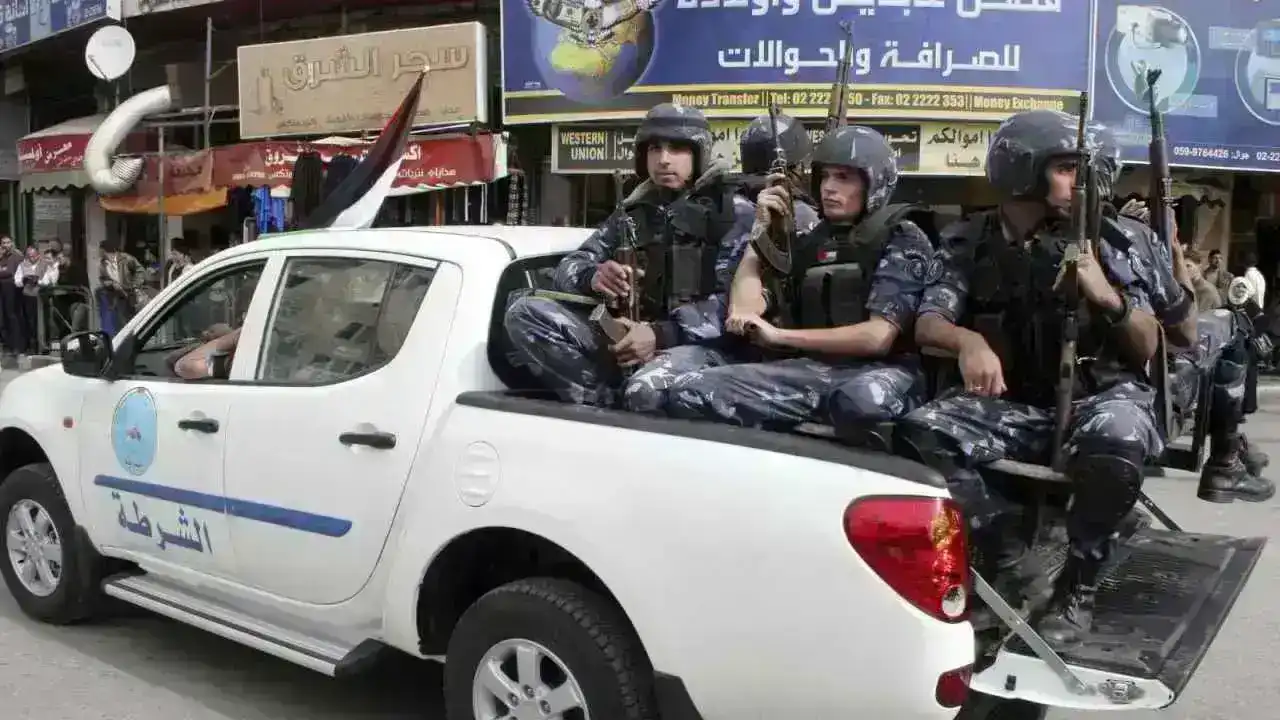 الشرطة الفلسطينة