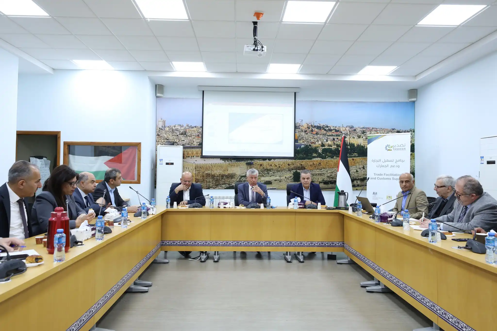 ورشة عمل من الصناعة الفلسطينية