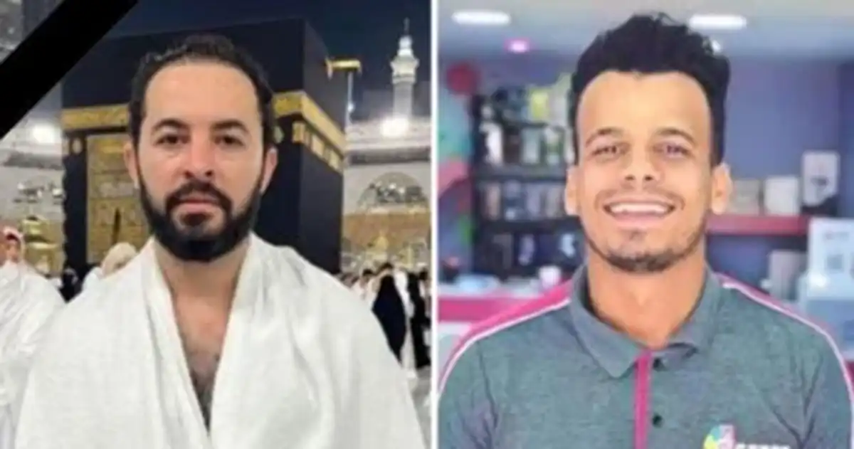 الشابين المصريين حذيفة ومحمود