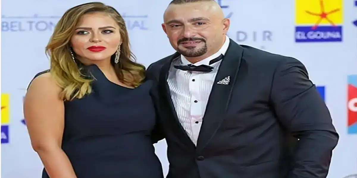 الفنان المصري أحمد السقا ومها الصغير