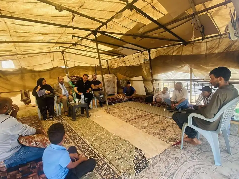 الزراعة الفلسطينية تدعم المزارعين المتضررين بالأغواء الشمالية