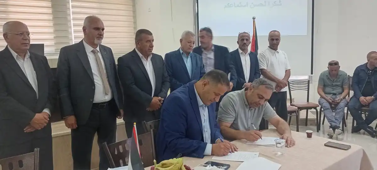 افتتاح دائرة زراعة وبيطرة الظاهرية بالخليل