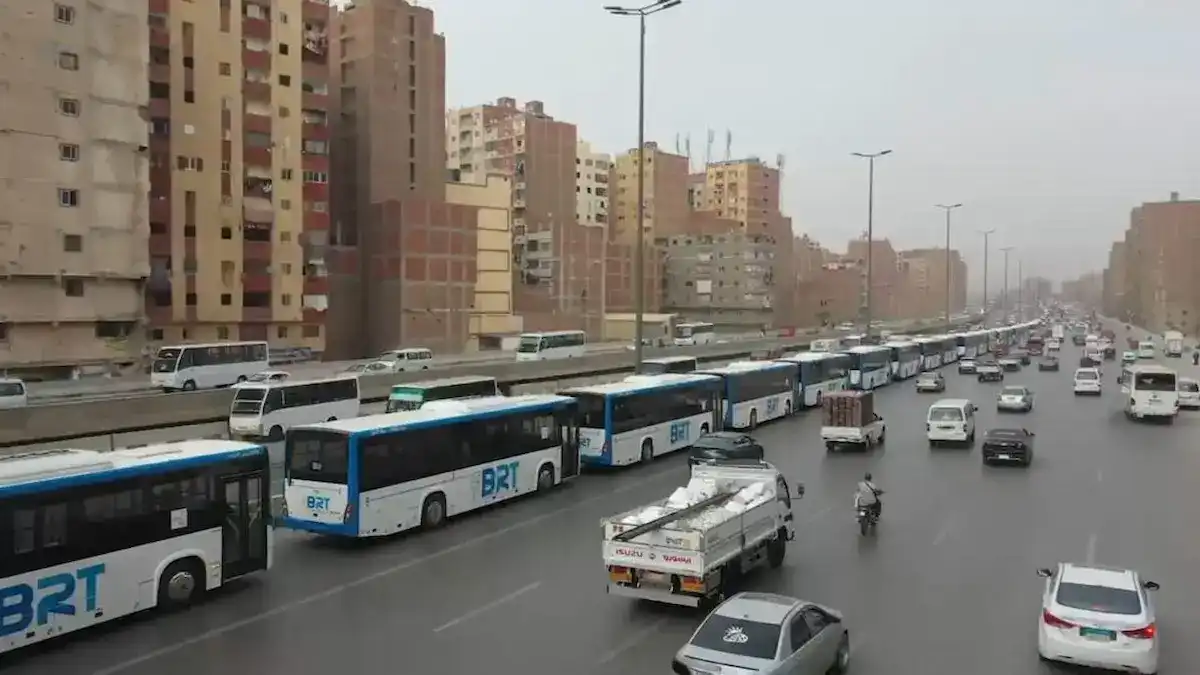 تشغيل الأتوبيس الترددي في مصر