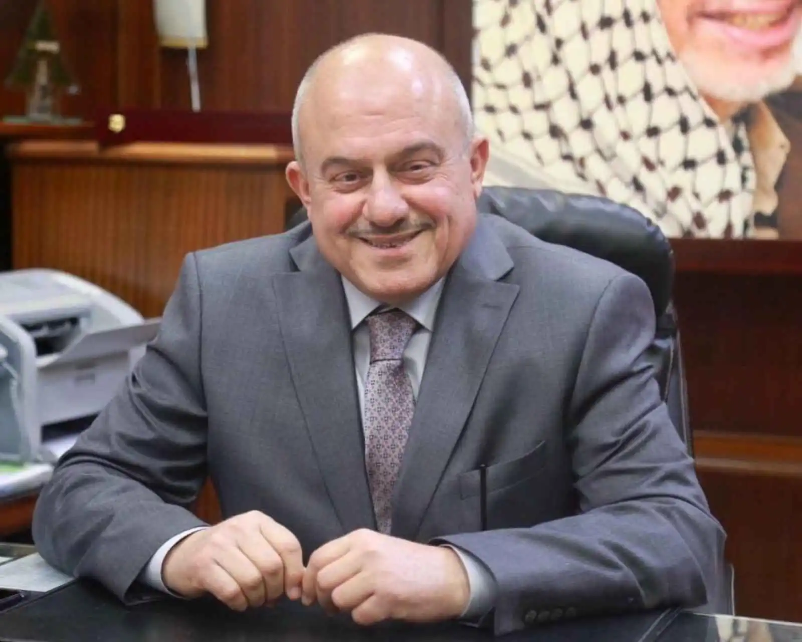 وزير الحكم المحلي الفلسطيني سامي حجاوي