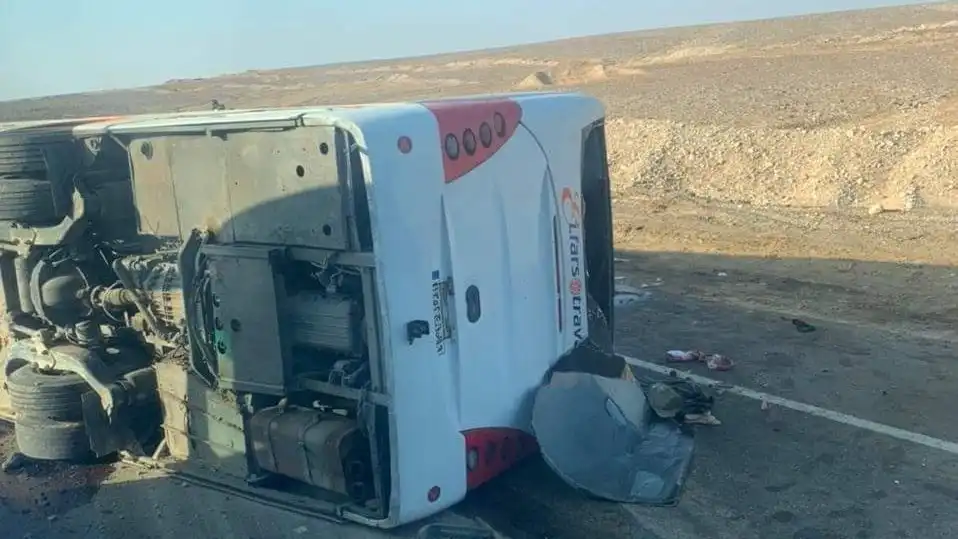 حادث طريق غارب الغردقة