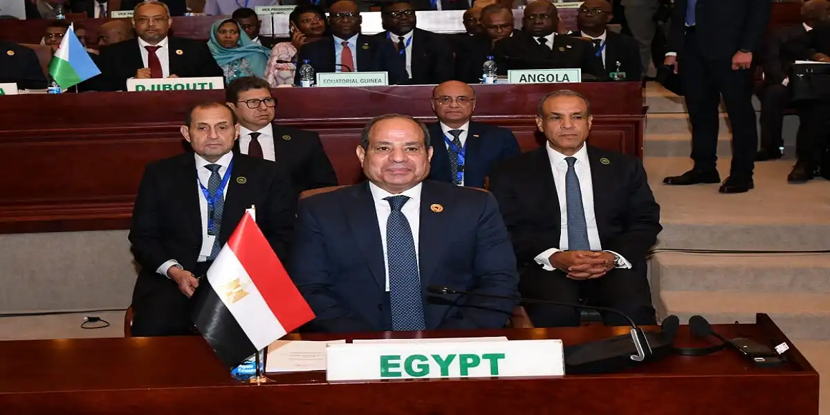 الرئيس عبد الفتاح السيسي خلال قمة الاتحاد الإفريقي
