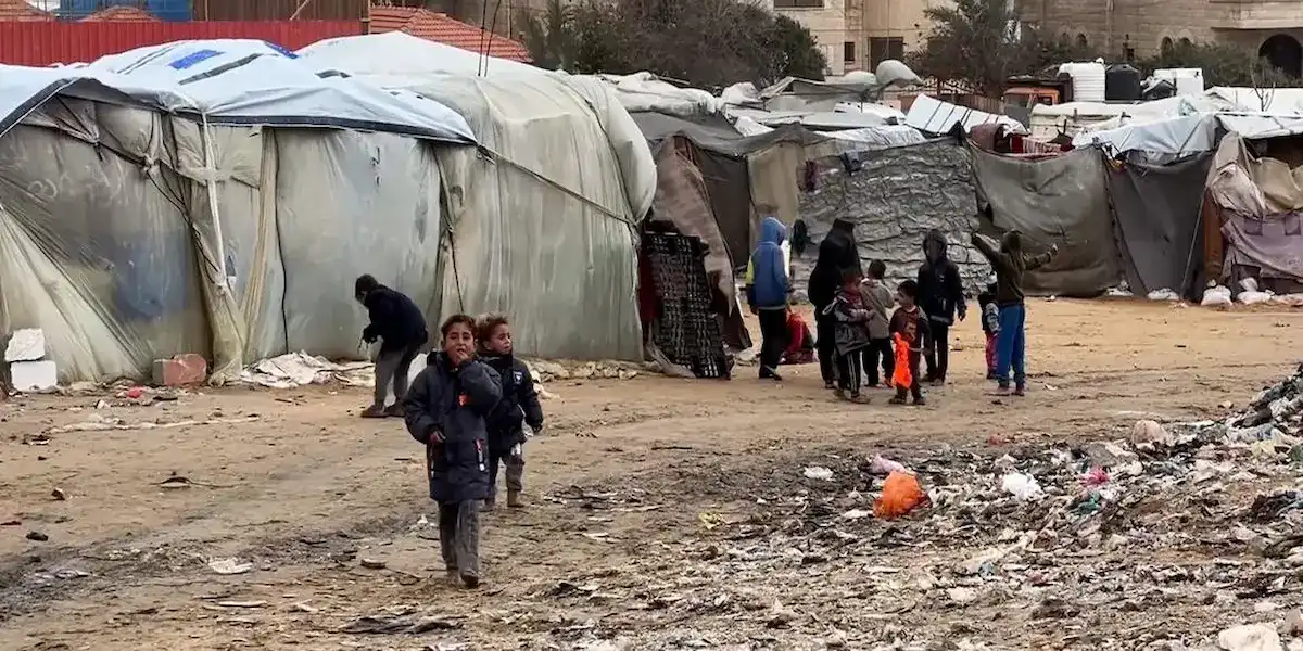 خيام النازحين في غزة