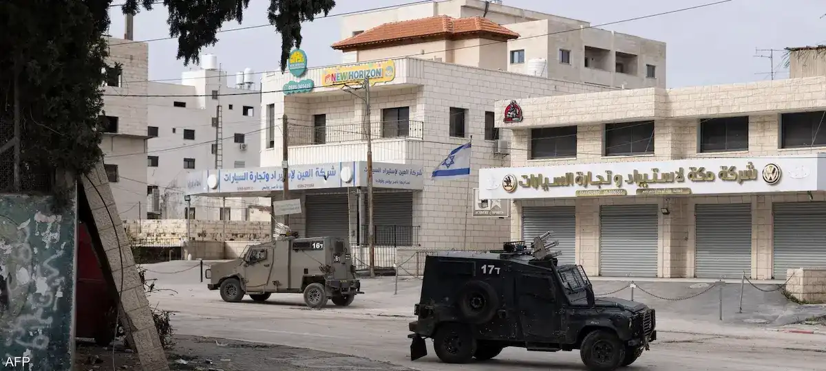 جيب عسكري في الضفة