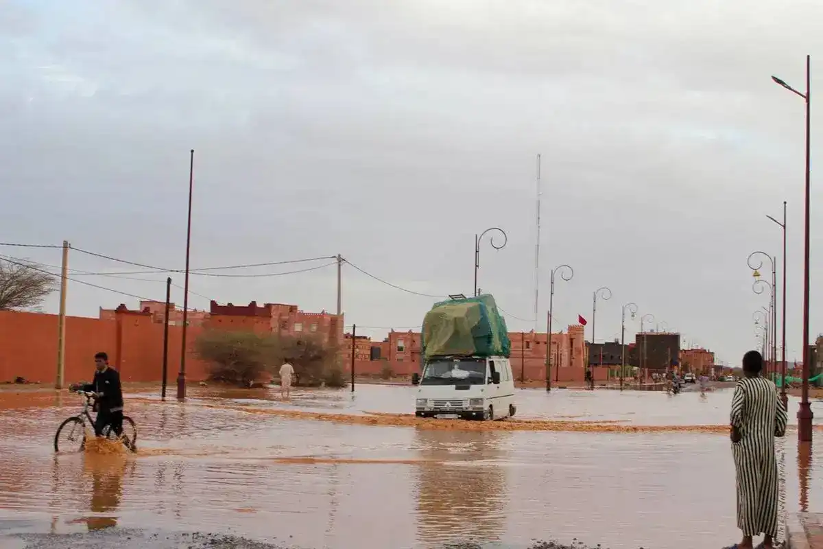 فيضانات استثنائية في المغرب