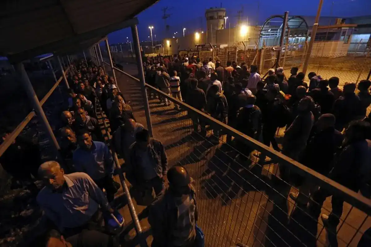 عمال فلسطينيين