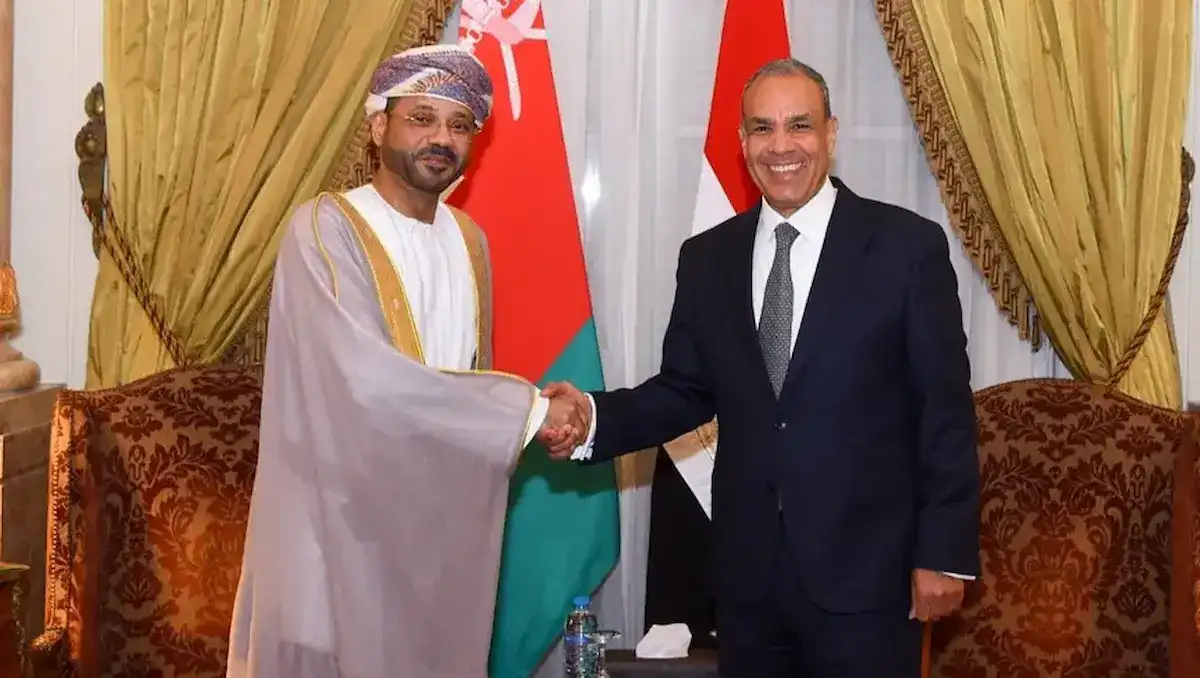 وزيرا الخارجية لمصر وعمان