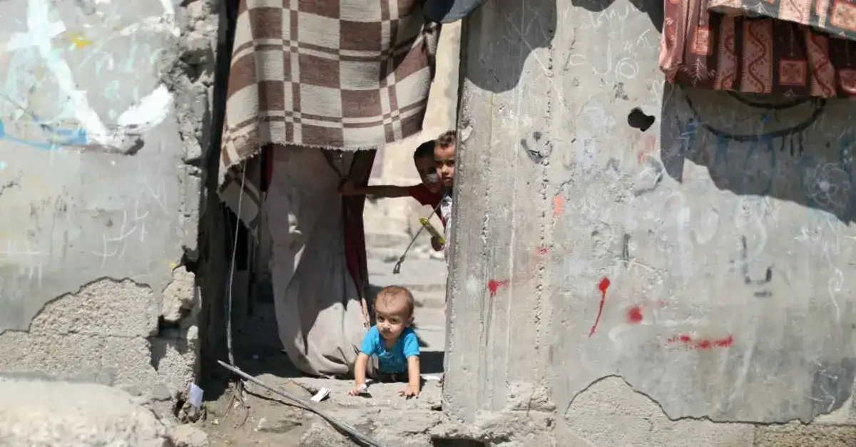 اثار الدمار في غزة