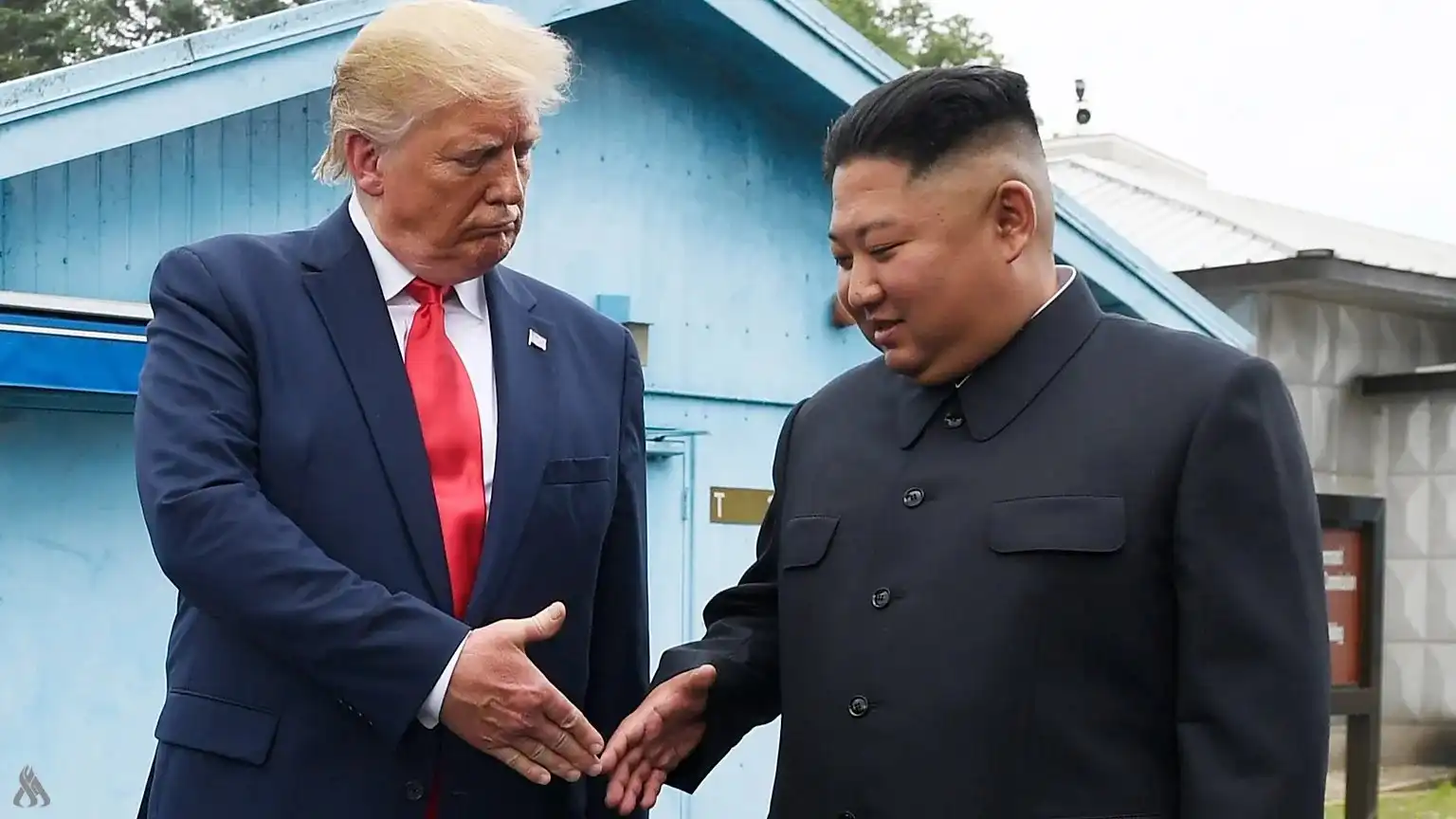 ترامب وزعيم كوريا الشمالية